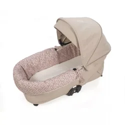 Cubre Cuco Dual + Sábana Ajustable Cuco Cherry Flores