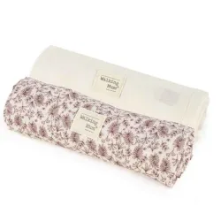 Set/ 2 Muselinas 70x70 Cm Gala Cerise