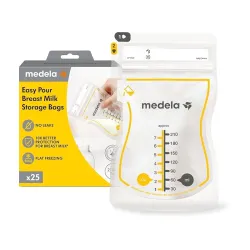 Bolsas De Almacenamiento De Leche Easy Pour 25 Un