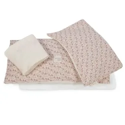 Edredón + Bajera + Almohada Cuna 90x50 Cm Gala Cerise