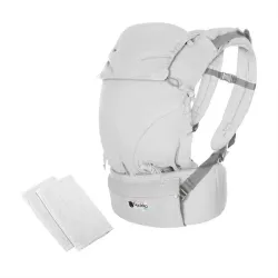 Mochila Portabebés Quokkababy E-Carrier Silver Diamond