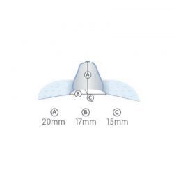 Pezoneras Talla 1 Silicona 2 Unidades