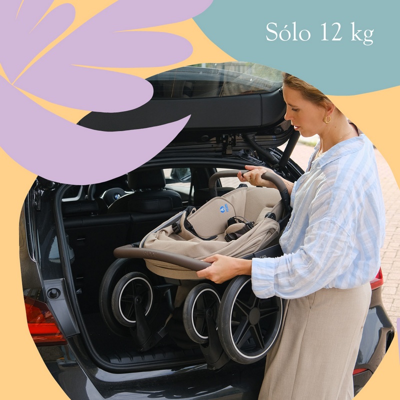 mujer cargando el carrito day 5