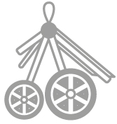 grafico de carrito plegado