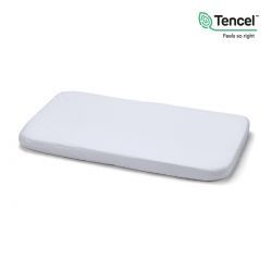 Baixa Ajustável Impermeável Tencel Minicuna 50X82 Cm Liso E Celeste CAMBRASS - 1