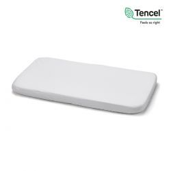 Baixa Ajustável Impermeável Tencel Minicuna 50X82 Cm Liso E Cinza CAMBRASS - 1