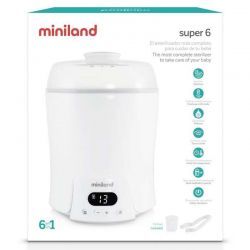 Aquecedor/esterilizador de biberões Super 6