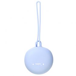 Caixa porta chupeta de silicone azul