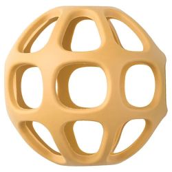 Bola Sensorial de Silicone Mostarda