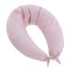 Almofada de Amamentação Lua 80X185X16 Cm Liberty Rosa