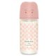 Biberão de Vidro 240ml Bonhomia Feather Rosa