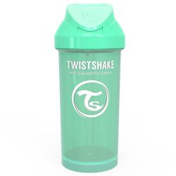 TWISTSHAKE STRAW CUP 360ML 6+M BOLO VERDE