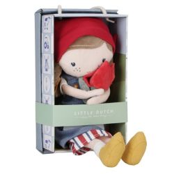 BONECA MACIA HOLANDESA FARMER ROSA