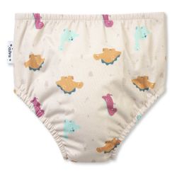 Fralda de banho 6-9 meses Mostarda