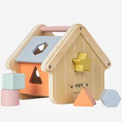 Casita Con Piezas Encajables