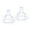 Conjunto de 2 Tetinas de Silicone Fluxo Médio