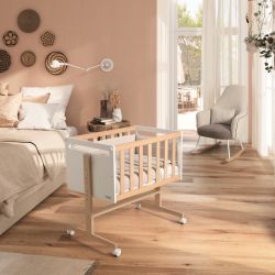 Minicama de coleção You & Me - Branco-Cera Natural Micuna MICUNA - 2