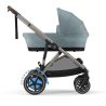 Carrinho de bebé elétrico Cybex E-Gazelle S Stormy Blue