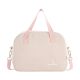 Bolsa Maternal Prome Linho Rosa 18X41X31 Cm