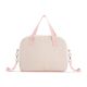 Bolsa Maternal Prome Linho Rosa 18X41X31 Cm