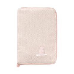 Porta-documentos Linho Rosa 3X19X27 Cm