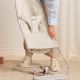 Hamaca Balance Soft Tecido Woven Salvia Babybjörn - Claro/Bege
