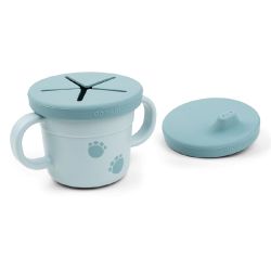 TAÇA FOODIE COM PEGA E SNACKS ELPHEE AZUL