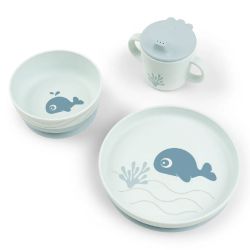 FOODIE Conjunto de Pratos WALLY Azul