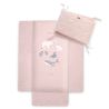 Pack Colcha e Protetor 60x120cm Polaris Rosa