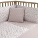 Jogo 2 Peças Colcha I-V. Berço 60 Branch Rosa 60X120X3 Cm