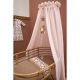 Dossel De Mini Berço 30X155 Cm Me-Uni Soft Pink