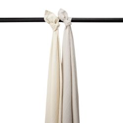 Muselina Lavada Grande Pack De 2 120X120 Meuni Soft Sand/Greige