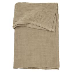 Lençol Minicuna/Moisés Musselina Lav 75X100 Cm Me-Uni Taupe