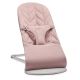 Cadeira de Balanço Bliss Babybjorn Tecido Acolchoado Pétala Rosa Palo