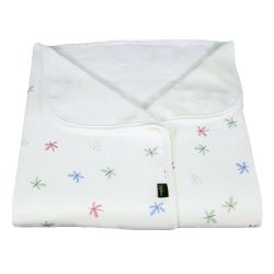 CANÇÃO DE NINAR LIBÉLULAS/CRU - ALGODÃO ORGÂNICO