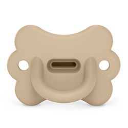 Chupeta Fisiológica de Silicone 100% Suavinex SX Pro Borboleta Bege 0-6 Meses