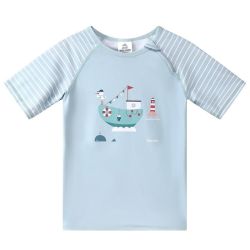 CAMISETA PROTEÇÃO SOLAR FISHING BOAT 6-12 MESES