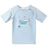 Camiseta Proteção Solar Fishing Boat 6-12 Meses