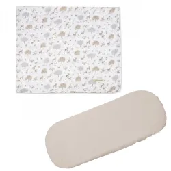 Sabana Ajustável Cuco + Muselina Nara