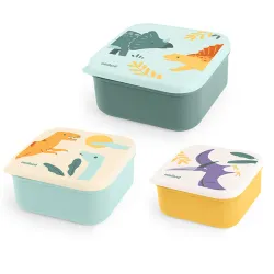 Cajitas de Almoço Snackbox-3 Jurassic