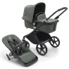 Carro Bugaboo Fox Cub Completo Preto - Verde Floresta
