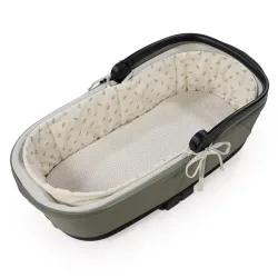 Cobre Cuco Varillas + Lençol Ajustável Cuco Mimosa Rosa