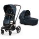 Cochecito 2 Peças Cybex Priam Jewels of Nature Azul