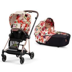 Carrinho 2 Peças Cybex Mios Spring Blossom Light