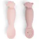 Set de Colheres de Aprendizagem Tiny Farm Rosa