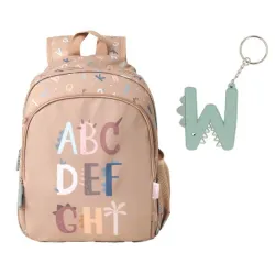 Mochila Mediana Funny Letters + Llavero