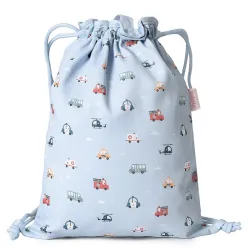 Mochila Saco Tela City Cars