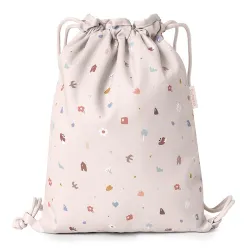 Mochila Saco Tela Geometric Nature