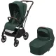 Carro Duo Leona 2 + Cesto Sense Twillic Green
