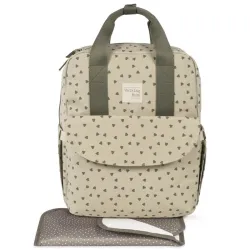 Mochila Corações Poppy Musgo